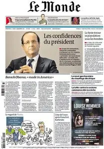 Le Monde et Suppléments du Dimanche 9 et Lundi 10 Septembre 2012