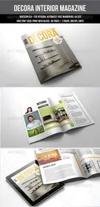 GraphicRiver 50 Pages A4 Indesign Magazine Template