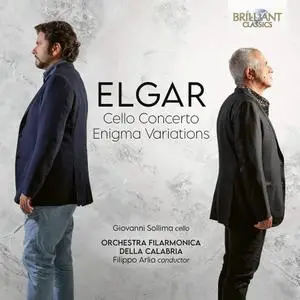 Giovanni Sollima, Orchestra Filarmonica Della Calabria & Filippo Arlia - Elgar: Cello Concerto, Enigma Variations (2021)