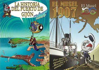Historia del Puerto de Gijón y El Musel 1907