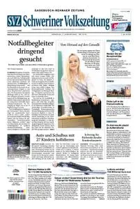 Schweriner Volkszeitung Gadebusch-Rehnaer Zeitung - 07. Januar 2020