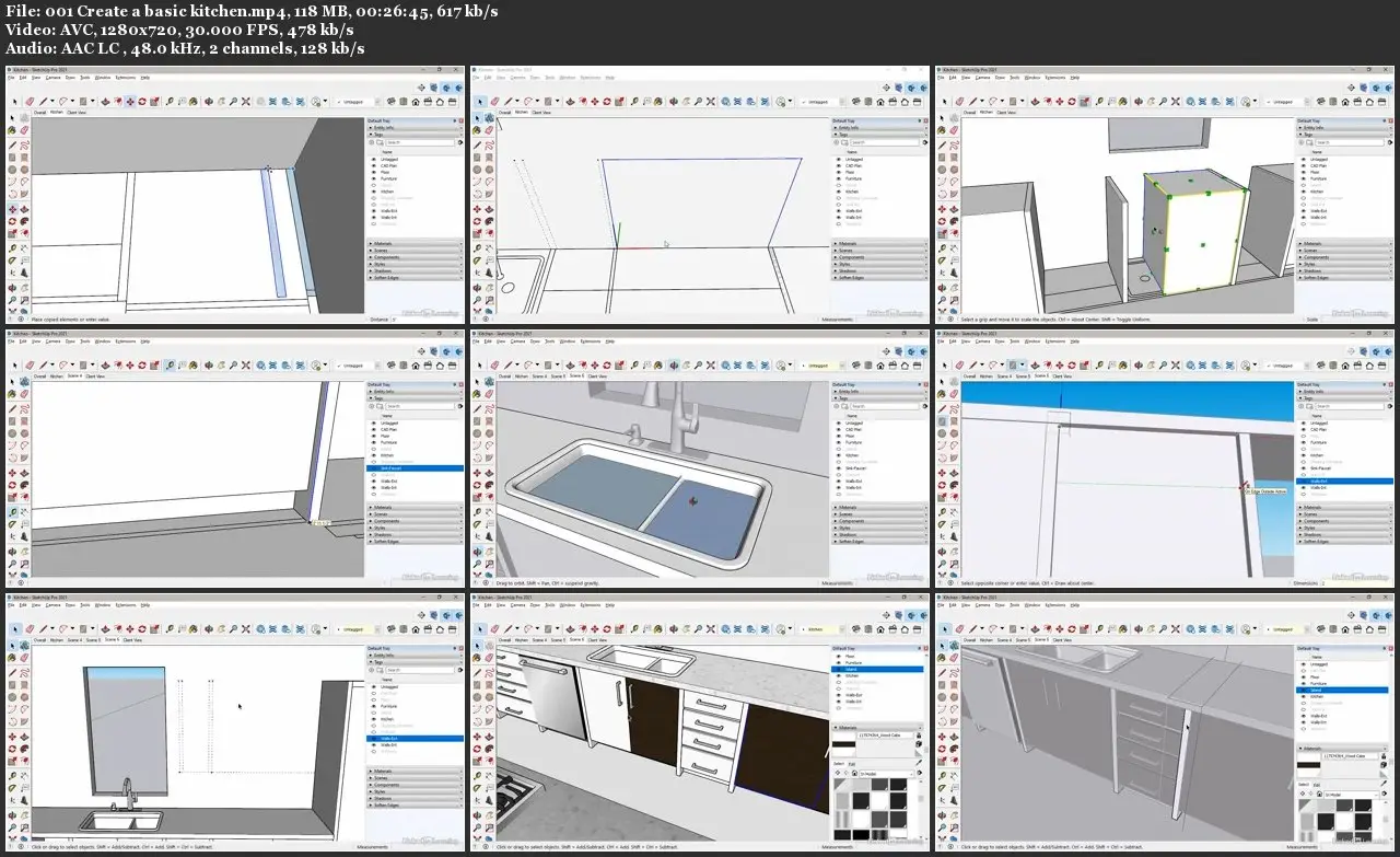 Мебель для sketchup pro