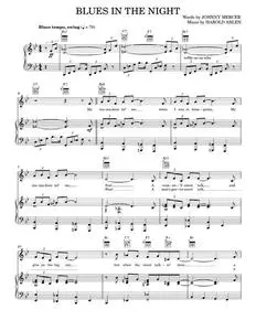 Blues In The Night - Ann Hampton Callaway, Bing Crosby (Piano-Vocal-Guitar)