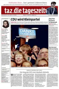 Tageszeitung TAZ vom 16 Februar 2015