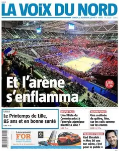 La Voix du Nord Du Samedi 22 Novembre 2014