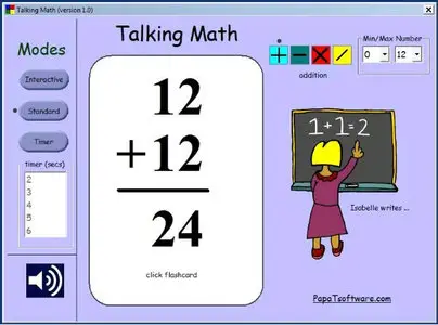 PapaTsoftware Talking Math 1.1.3