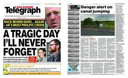 Lancashire Telegraph (Blackburn, Darwen, Hyndburn, Ribble Valley) – June 28, 2018