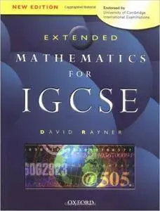 Extended Mathematics for IGCSE