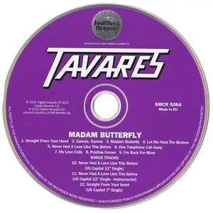 Tavares - Madam Butterfly (1979) [2012, Remastered & Expanded Edition]