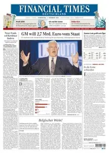 FinancialTimes Deutschland vom 03.12.2009
