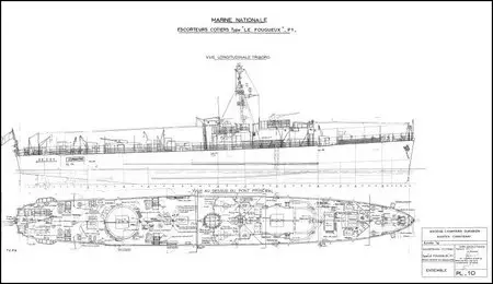 Marine Nationale - LE FOUGUEUX 1954