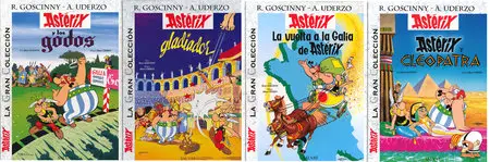 Asterix (La Gran Colección) Tomos del 3 al 6