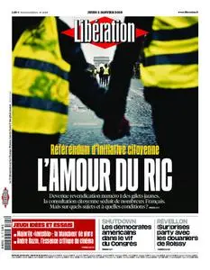 Libération - 03 janvier 2019