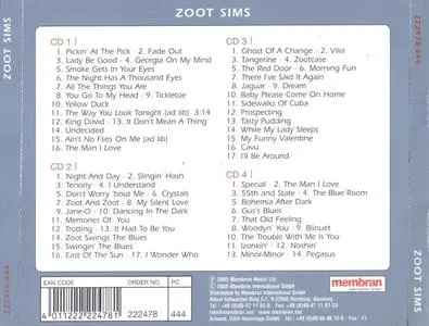 Zoot Sims - That Old Feeling (2005) {4CD Set Quadromania--Membran 222478-444 rec 1944-1956}