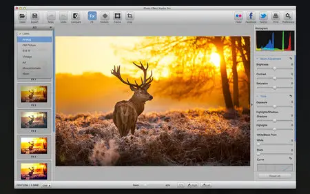 Photo Effect Studio Pro v4.1.0 Mac OS X
