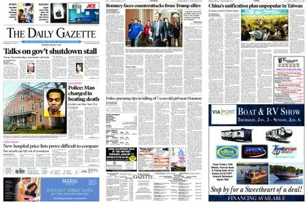 The Daily Gazette – January 03, 2019