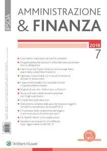 Amministrazione & Finanza - Luglio 2018