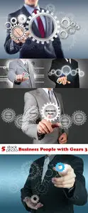 Photos - Business People with Gears 3