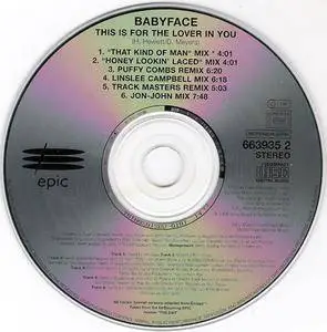 Babyface - This Is For The Lover In You (UK CD5) (1996) {Epic} **[RE-UP]**
