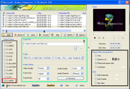 Boilsoft Video Converter 3.02.5