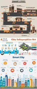 Vectors - City Infographics Set