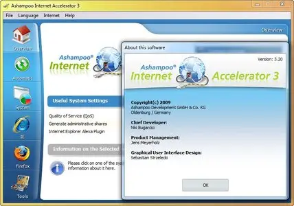 Ashampoo Internet Accelerator 3.20