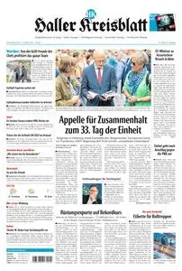 Haller Kreisblatt - 3 Oktober 2023