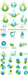 Vectors - Ecology Water Logotypes