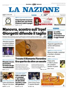 La Nazione Lucca - 7 Novembre 2025