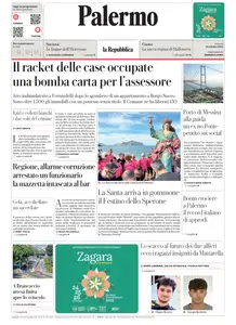 la Repubblica Palermo - 24 Ottobre 2025