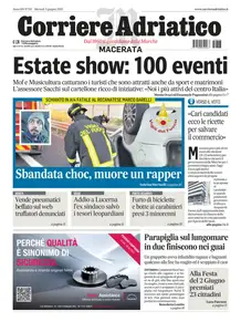 Corriere Adriatico Macerata - 3 Giugno 2025