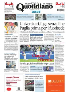 Quotidiano di Puglia Lecce - 3 Novembre 2025