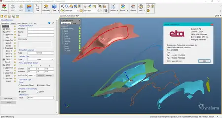 ETA Dynaform 7.2 Build 2024.10.01