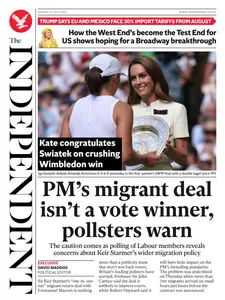 The Independent - 13 July 2025