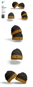 Beanie Hat Mockups