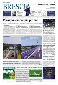 Corriere della Sera Brescia - 24 Luglio 2025