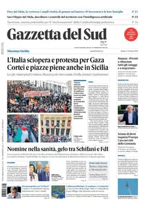 Gazzetta del Sud Messina - 4 Ottobre 2025