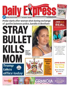 Trinidad & Tobago Daily Express - 20 January 2025