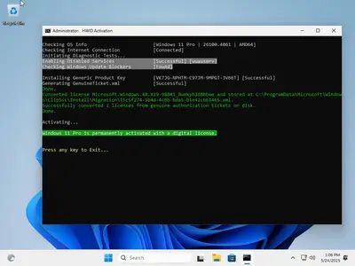 tiny11 Core 24H2 Build 26100.4061 Multilingual Preactivated