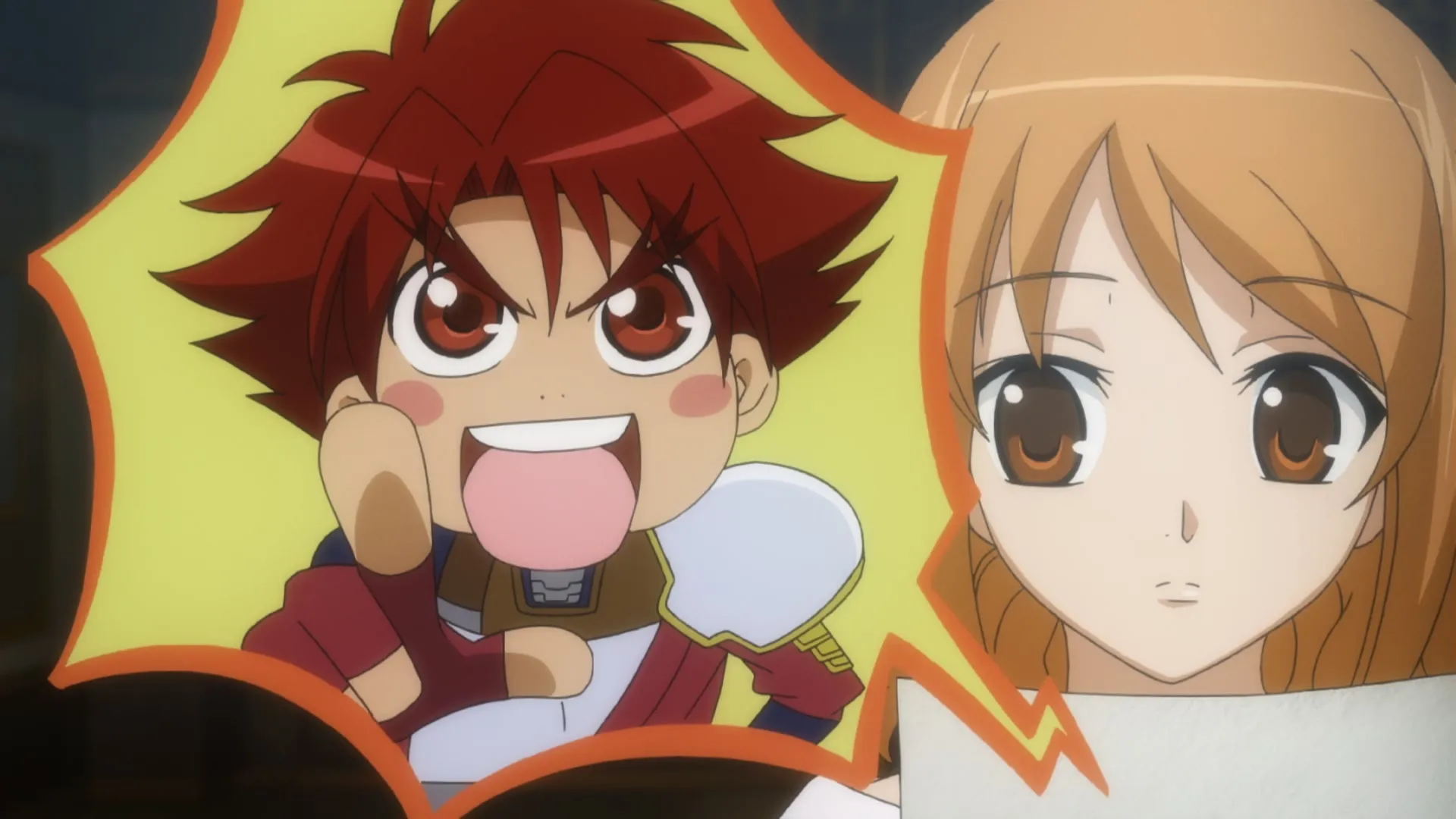 The Legend of the Legendary Heroes (2010 S01E12 The Great Housecleaning Banquet sam