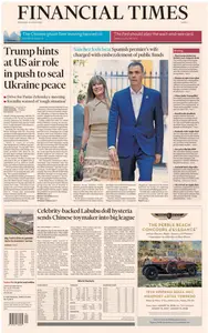 Financial Times Europe - 20 August 2025