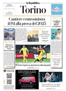 la Repubblica Torino - 6 Gennaio 2025