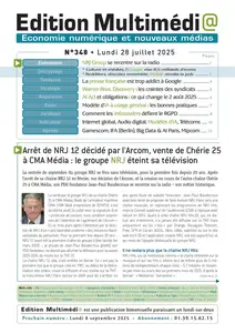 Edition Multimédi@ N.348 - 28 Juillet 2025