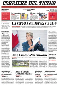 Corriere del Ticino - 7 Giugno 2025