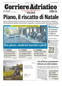 Corriere Adriatico Ancona - 11 Ottobre 2025
