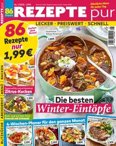 Rezepte pur - Januar 2025