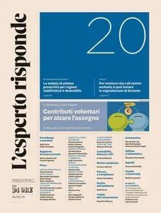 Il Sole 24 Ore L'Esperto Risponde - 26 Maggio 2025