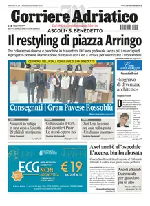 Corriere Adriatico Ascoli - 12 Ottobre 2025