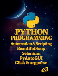 Python Programming: Automation & Scripting, BeautifulSoup, Selenium, PyAutoGUI, Click & argparse