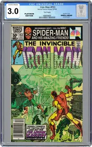 Iron Man 153 1981-12 c2c SHELL
